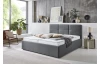 Posteľ Domango 180x200 cm, stredne šedá látka