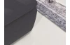 Rohová sedacia súprava Aldon, antracitová tkanina, pravý roh