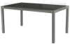 Záhradný stôl Jakarta 150x90 cm, šedo-hnedý