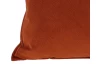 Dekoračný vankúš Bruno 45x45 cm, tmavo oranžový