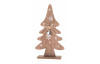 Vianočné dekorácie drevený stromček, 28 cm