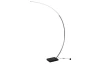 Stojacia LED lampa Bangkok 180 cm, matný nikel