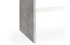 Barový stôl Party 120x60 cm, šedý betón