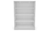 Polovysoký regál Carlos, biely, šírka 75 cm