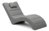 Relaxačné lehátko London, stredne šedá látka