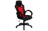 Kancelárske kreslo Leon, čierne/červené