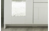 Šatníková skriňa so zrkadlami Leporolo 156 cm, biela mat