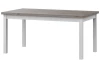 Jedálenský stôl Cruz, bielena pínie/šedý dub