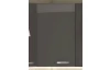 Horná rohová kuchynská skrinka Grey 60NAR