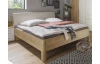 Posteľ s úložným priestorom Kanada 180x200 cm, dub bianco/šedá