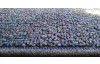 Detský koberec ABC 80x150 cm, detská abeceda, modrý