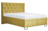 Posteľ Amy 180x200 cm, žltá látky