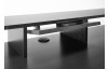 PC stôl s regálom a osvetlením Highscore 3, čierny