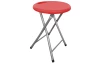Skladacia stolička Livia, červená