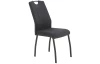 Jedálenská  stolička Elif, antracitová látka