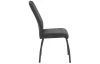 Jedálenská  stolička Elif, antracitová látka