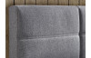 Posteľ boxspring Ardi 180x200 cm, šedá tkanina