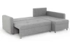Rohová sedacia súprava Kappeln, šedá látka