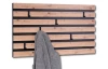 Vešiak na stenu Tip, dub artisan/čierny