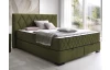 Posteľ Reve 160x200 cm, machovo zelená látka