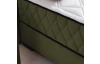 Posteľ Reve 160x200 cm, machovo zelená látka