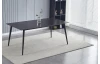 Jedálenský stôl Danny 160x90 cm, imitácia čierneho mramoru