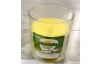 Sviečka proti hmyzu Citronella, žltá
