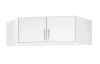 Rohový skriňový nadstavec Celle, biely