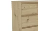 Komoda s 5 zásuvkami Carlos, dub artisan, 75 cm