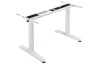 Podnož k písaciemu stolu elektricky výškovo nastaviteľná, biela