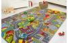 Detský koberec 140x200 cm, motív cesty