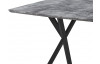 Jedálenský stôl Robert 160x90 cm, sivý betón