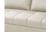 Rohová sedacia súprava Paris, krémová látka, ľavý roh