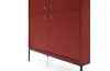 Vysoká skrinka Mono, červená