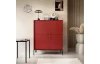 Vysoká skrinka Mono, červená