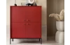 Vysoká skrinka Mono, červená