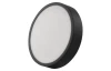 Stropné/nástenné LED osvetlenie Nexxo 22,5 cm, čierne okrúhle