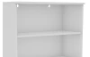 Regál Charles 80 cm/120 cm, biely