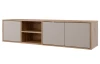 Závesná TV skrinka Asko Living, 149,5 cm, béžový kašmír