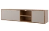 Závesná TV skrinka Asko Living, 149,5 cm, béžový kašmír