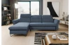 Rohová sedacia súprava Star, denimovo modrá látka