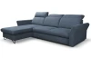 Rohová sedacia súprava Star, denimovo modrá látka