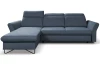 Rohová sedacia súprava Star, denimovo modrá látka