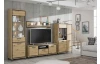 Vitrína Trondheim 64 cm, dub artisan/dub čierny