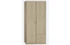 Šatníková skriňa Case, 91 cm, dub sonoma