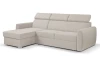 Rohová sedacia súprava Mistic, svetlo béžová látka