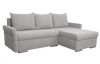 Rohová sedačka Dexter, svetlo šedá látka