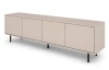 Široká TV skrinka Flax, 200 cm, béžový kašmír