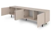Široká TV skrinka Flax, 200 cm, béžový kašmír