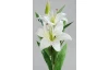 Umelá kvetina Lilie 78 cm, krémová